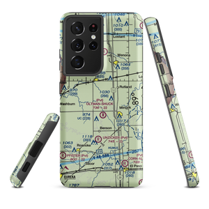 John W Meils Restricted Landing Area (LL98) VFR Sectional Samsung Phone Case