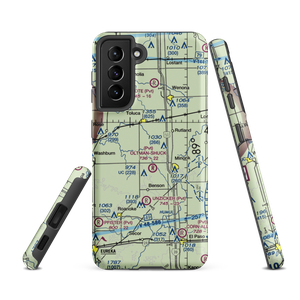 John W Meils Restricted Landing Area (LL98) VFR Sectional Samsung Phone Case