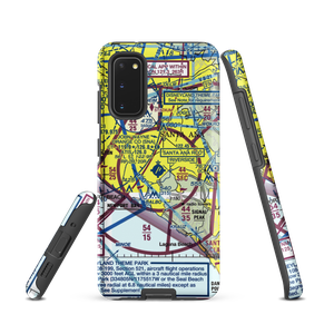 John Wayne Airport-Orange County Airport (SNA) VFR Sectional Samsung Phone Case