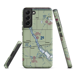 Johnson Airport (2ND7) VFR Sectional Samsung Phone Case