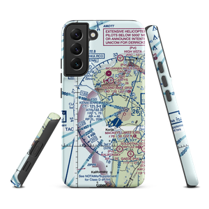 Johnson Airport (3AK4) VFR Sectional Samsung Phone Case