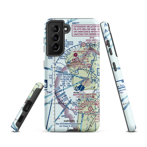 Johnson Airport (3AK4) VFR Sectional Samsung Phone Case