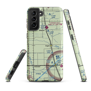 Johnson Airport (7MN6) VFR Sectional Samsung Phone Case