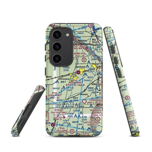 Johnson Airport (IS94) VFR Sectional Samsung Phone Case
