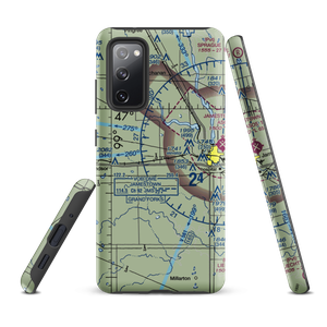 Johnson Airstrip (NA32) VFR Sectional Samsung Phone Case