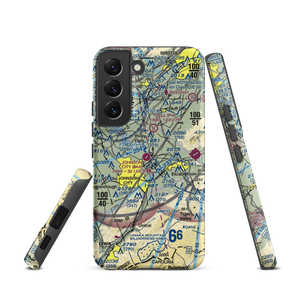 Johnson City Stolport Airport (0A4) VFR Sectional Samsung Phone Case