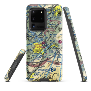 Johnson City Stolport Airport (0A4) VFR Sectional Samsung Phone Case