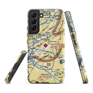 Johnson County Airport (6A4) VFR Sectional Samsung Phone Case