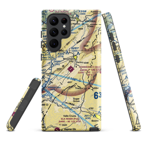 Johnson County Airport (6A4) VFR Sectional Samsung Phone Case