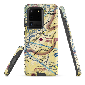 Johnson County Airport (6A4) VFR Sectional Samsung Phone Case