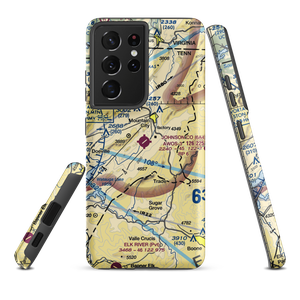 Johnson County Airport (6A4) VFR Sectional Samsung Phone Case