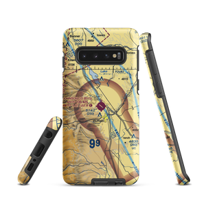 Johnson County Airport (BYG) VFR Sectional Samsung Phone Case