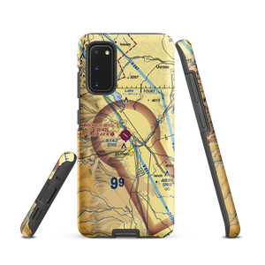 Johnson County Airport (BYG) VFR Sectional Samsung Phone Case