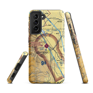 Johnson County Airport (BYG) VFR Sectional Samsung Phone Case