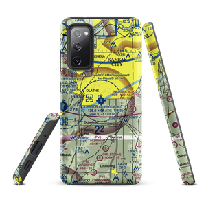 Johnson County Executive Airport (OJC) VFR Sectional Samsung Phone Case