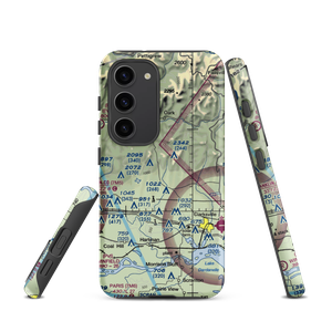 Johnson Farm Lines Airport (US-0014) VFR Sectional Samsung Phone Case