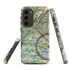 Johnson Farm Lines Airport (US-0014) VFR Sectional Samsung Phone Case