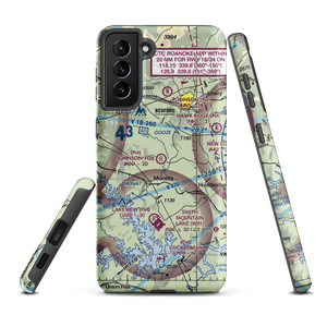 Johnson Fox Field (0VA1) VFR Sectional Samsung Phone Case