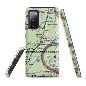 Johnson Memorial Airport (05XS) VFR Sectional Samsung Phone Case