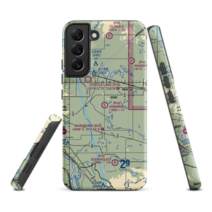 Johnson Private Airport (NA12) VFR Sectional Samsung Phone Case