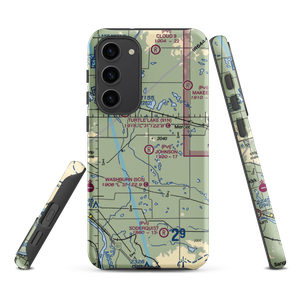 Johnson Private Airport (NA12) VFR Sectional Samsung Phone Case