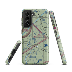 Johnson Private Airstrip (NA86) VFR Sectional Samsung Phone Case