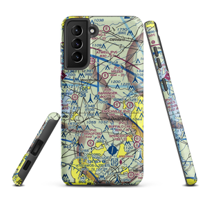 Johnston Airport (35NC) VFR Sectional Samsung Phone Case