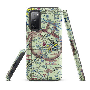 Johnston County Airport (JNX) VFR Sectional Samsung Phone Case