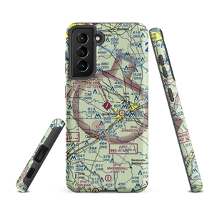 Johnston County Airport (JNX) VFR Sectional Samsung Phone Case