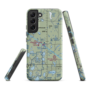 Jolly Fisherman Seaplane Base (M49) VFR Sectional Samsung Phone Case