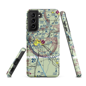 Jonesboro Municipal Airport (JBR) VFR Sectional Samsung Phone Case