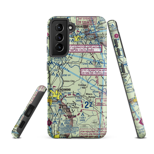 Jordan Hill Farm Airport (1KY7) VFR Sectional Samsung Phone Case
