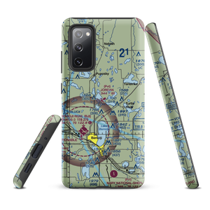Jordan Seaplane Base (MN05) VFR Sectional Samsung Phone Case