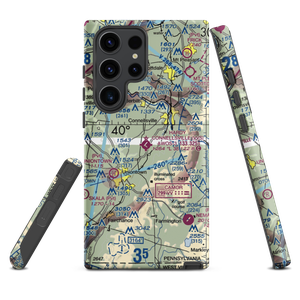 Joseph A. Hardy Connellsville Airport (VVS) VFR Sectional Samsung Phone Case