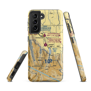 Joseph State Airport (JSY) VFR Sectional Samsung Phone Case