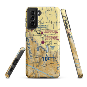 Joseph State Airport (JSY) VFR Sectional Samsung Phone Case