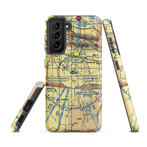 Joslin Field Magic Valley Regional Airport (TWF) VFR Sectional Samsung Phone Case