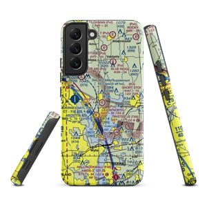 Jsi Airport (34TA) VFR Sectional Samsung Phone Case