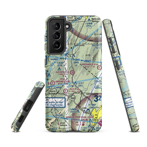 Jucapa Farms Airport (9VG9) VFR Sectional Samsung Phone Case