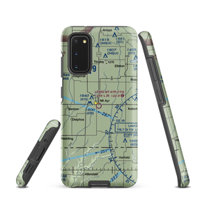 Judge Lewis Field Mt Ayr Municipal Airport (1Y3) VFR Sectional Samsung Phone Case