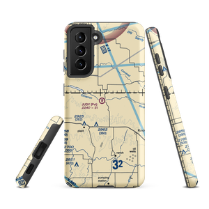 Judy Ranch Airport (OK39) VFR Sectional Samsung Phone Case
