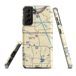 Judy Ranch Airport (OK39) VFR Sectional Samsung Phone Case