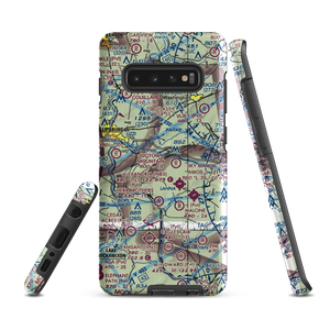 Jugtown Mountain Airport (2NJ1) VFR Sectional Samsung Phone Case