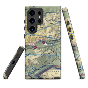 Julian Hinds Pump Plant Airstrip (73CL) VFR Sectional Samsung Phone Case