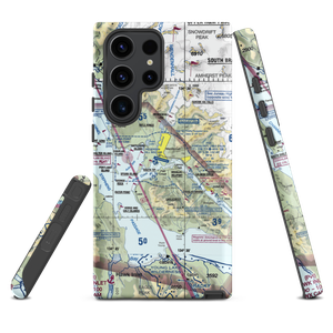 Juneau International Airport (JNU) VFR Sectional Samsung Phone Case