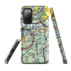 Jungclaus Airport (IN20) VFR Sectional Samsung Phone Case