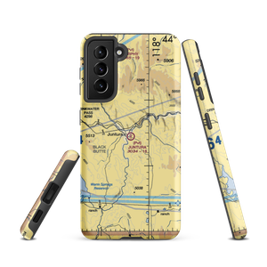 Juntura Airport (OR14) VFR Sectional Samsung Phone Case