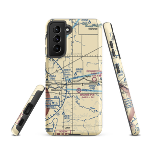 Jurgens Airstrip (75ND) VFR Sectional Samsung Phone Case