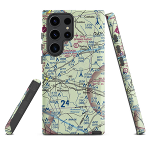 Jw Stone Airport (75NC) VFR Sectional Samsung Phone Case