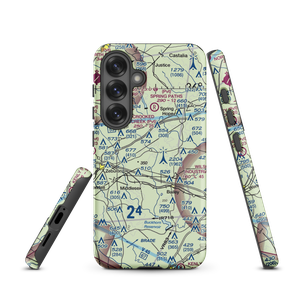 Jw Stone Airport (75NC) VFR Sectional Samsung Phone Case